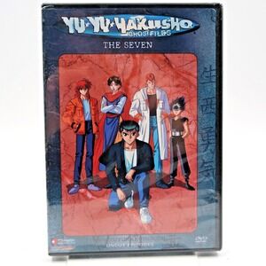 Yu Yu Hakusho Ghost Files The Seven Episodes 71-74 Uncut DVD Christopher Sabat